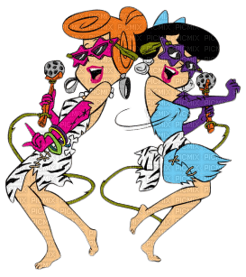 Wilma and Betty - png gratis