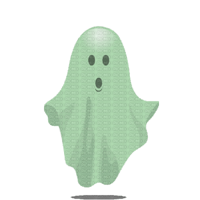 Green Ghost - Darmowy animowany GIF