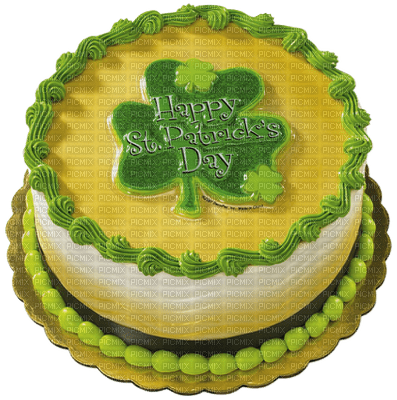 Kaz_Creations Deco St.Patricks Day Cake - ilmainen png