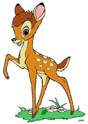 Bambi - Gratis animeret GIF
