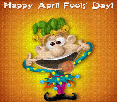 April fools day - GIF animé gratuit