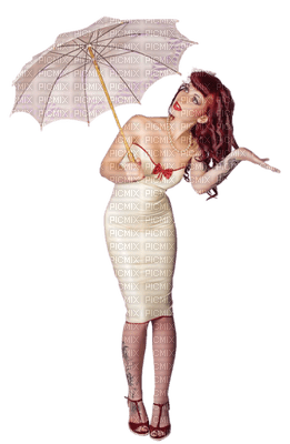 woman umbrella bp - png gratis