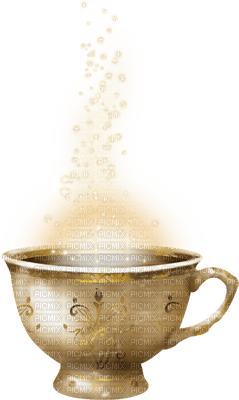 Tea cup with steam. Joyful226 - bezmaksas png
