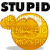 stupid  me - Безплатен анимиран GIF