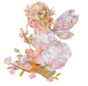 Christine Haworth Child fairy enfant feerie - gratis png