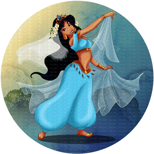 Aladdin jasmine - nemokama png