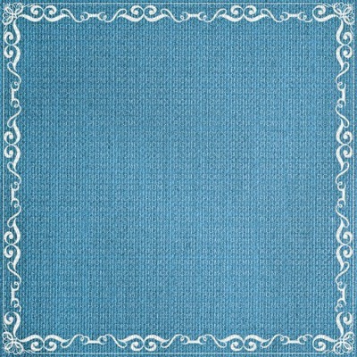 minou-background-frame-blue - png ฟรี