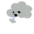 nuage - Darmowy animowany GIF