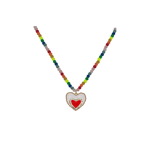 heart necklace - Free animated GIF
