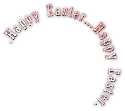 soave text happy easter pink - ilmainen png