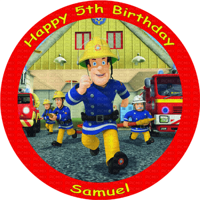 Kaz_Creations Cartoons Fireman 🚒 Sam - kostenlos png