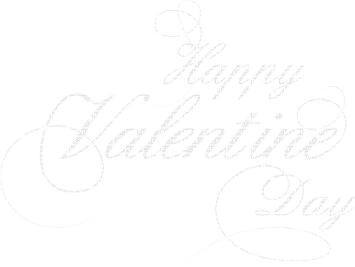 valentine deco text by nataliplus - Free PNG