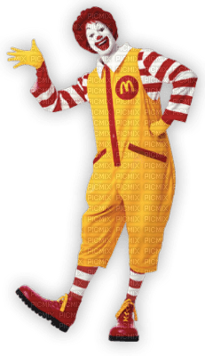 ronald mc donald clown - бесплатно png