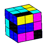 rubiks cube - GIF เคลื่อนไหวฟรี
