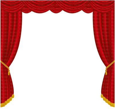 Kaz_Creations Deco Curtains Red - ücretsiz png