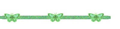 frise papillon vert - Darmowy animowany GIF