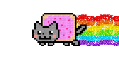 Nyan Cat - GIF เคลื่อนไหวฟรี