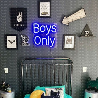 Boys Only Room Background - zadarmo png