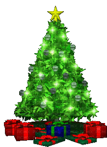 albero di natale - 無料のアニメーション GIF