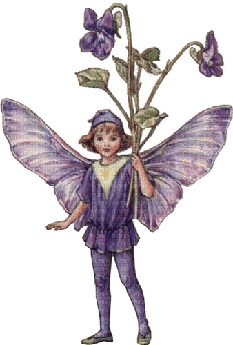 Violet Fairy - Free PNG