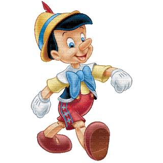 Kaz_Creations Cartoon Pinocchio & Friends - PNG gratuit