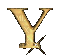 Kaz_Creations Alphabets Glitter Sparkle Letter Y - Darmowy animowany GIF