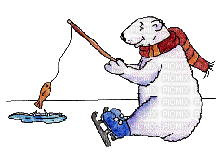 ice fishing bp - 無料のアニメーション GIF