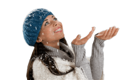 minou52-kvinna-vinter-donna-inverno - ücretsiz png