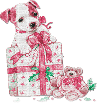 soave christmas animals winter box gift toy - kostenlos png