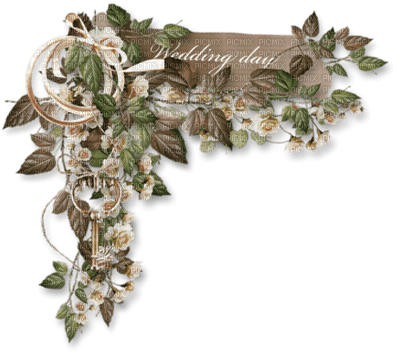 Kathleen Reynolds Flowers Deco Wedding Day - PNG gratuit