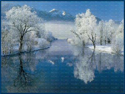 MMarcia gif paisagem inverno fundo - Δωρεάν κινούμενο GIF