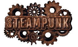 Steampunk - GIF animado grátis