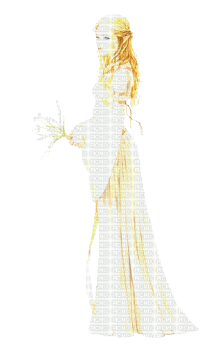 Woman, white - Free animated GIF