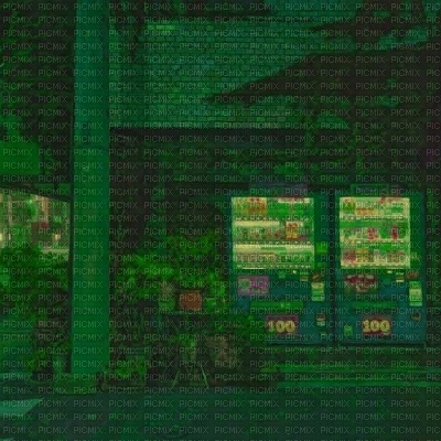 Green City Vending Machine Background - 無料png