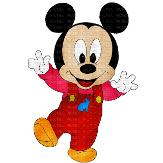 Baby Mickey mouse - Free PNG