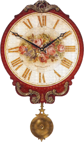 Vintage Wall Clock - Δωρεάν κινούμενο GIF