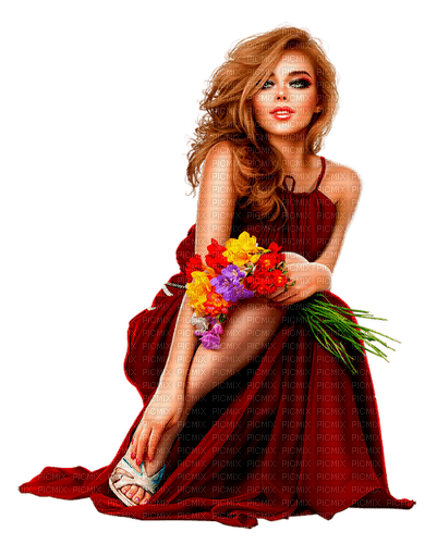 spring  woman by nataliplus - kostenlos png