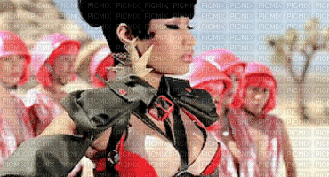 Nicki Minaj - Nemokamas animacinis gif