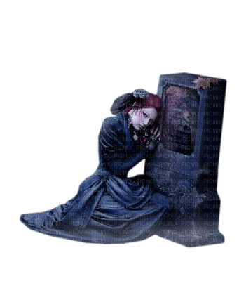 Kaz_Creations Women Woman Femme RedHead Red Head Gothic - 免费PNG