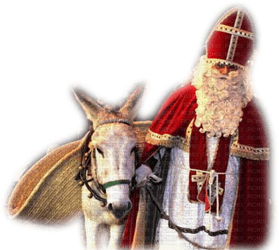 saint Nicolas   noël Christmas - 免费PNG
