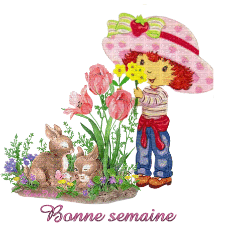charlotte aux fraises - Animovaný GIF zadarmo