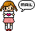 mail pink - Darmowy animowany GIF