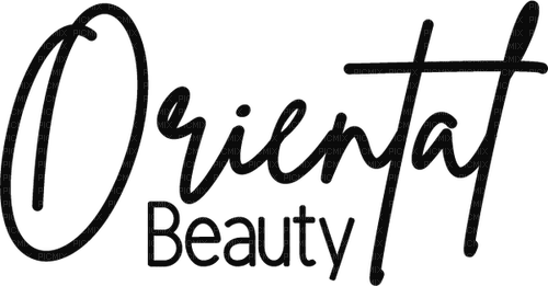 Oriental Beauty Text - Bogusia - 無料png