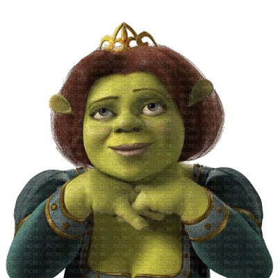 Shrek Fiona - Gratis animerad GIF