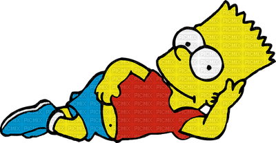 Kaz_Creations Cartoons Cartoon Bart Simpson - bezmaksas png