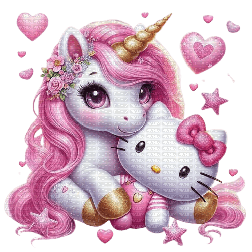 unicorn 2 daisy - безплатен png
