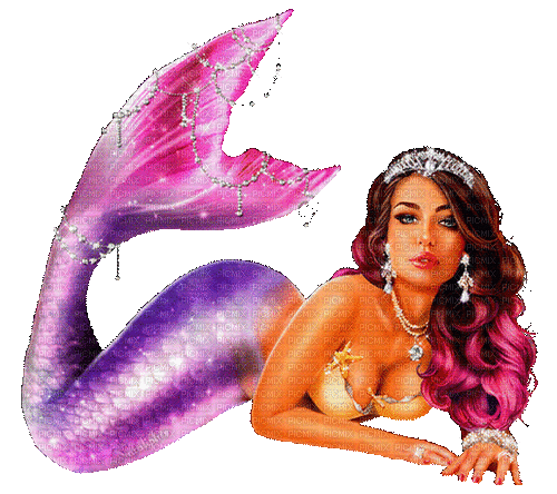mermaid by nataliplus - Bezmaksas animēts GIF