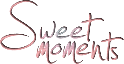kikkapink text sweet moments - ilmainen png
