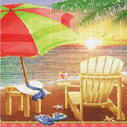 soave background animated vintage summer terrace - Бесплатни анимирани ГИФ