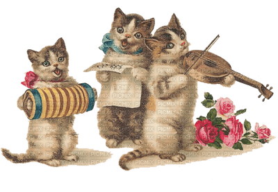 Kaz_Creations Cats Kittens Cat Kitten Vintage - 無料png